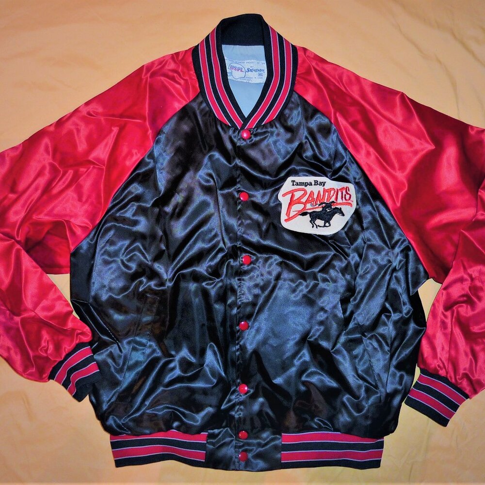 USFL Jacket Tampa Bay Bandits NEW CONDITION VINTAGE 1980s United States Football